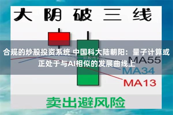 合规的炒股投资系统 中国科大陆朝阳：量子计算或正处于与AI相似的发展曲线上