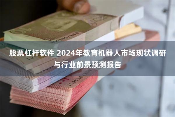 股票杠杆软件 2024年教育机器人市场现状调研与行业前景预测报告