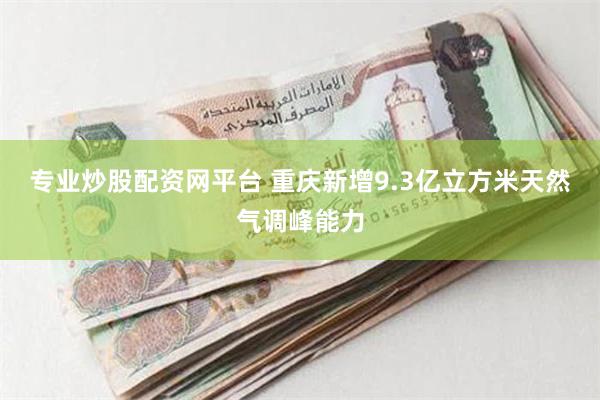 专业炒股配资网平台 重庆新增9.3亿立方米天然气调峰能力